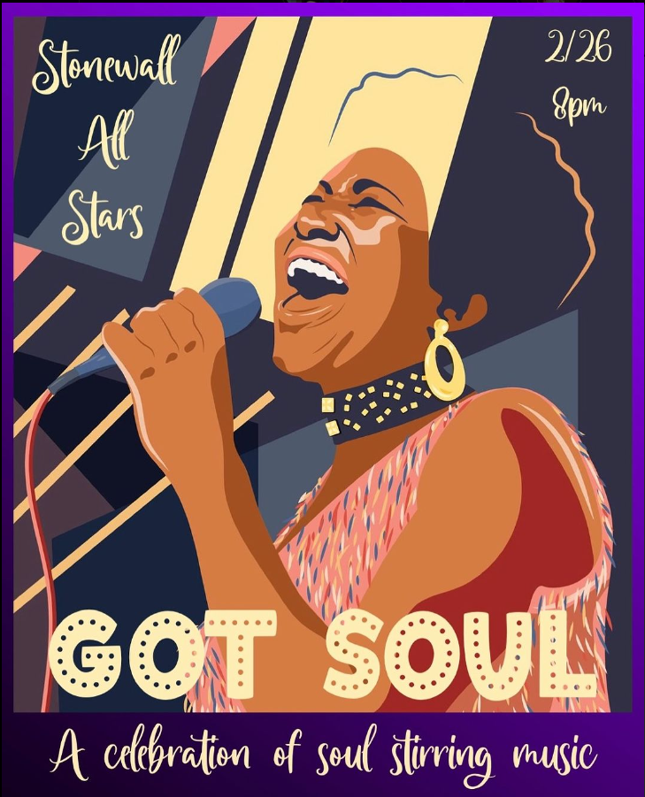 Promo for All-Stars Got Soul at Stonewall Inn